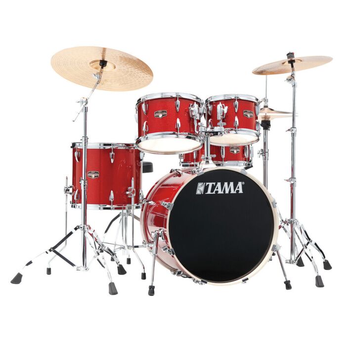Comprar Bateria Completa (5 tambores) Bumbo 20 (Vermelho BRM) Tama Imperialstar IP50H6W-BRM - 1