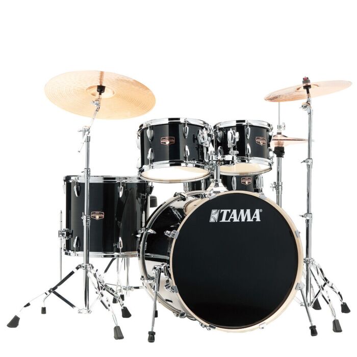 Comprar Bateria Completa (5 tambores) Bumbo 22 (Preta HBK) Tama Imperialstar IP52H6W-HBK - 1
