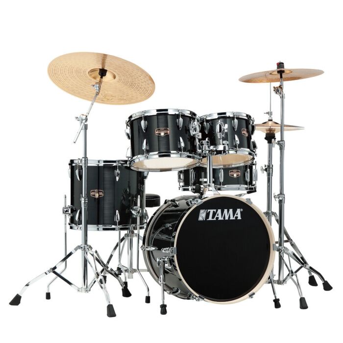 Comprar Bateria Completa (5 tambores) Bumbo 18 (Preta HBK) Tama Imperialstar IP58H6W-HBK - 1