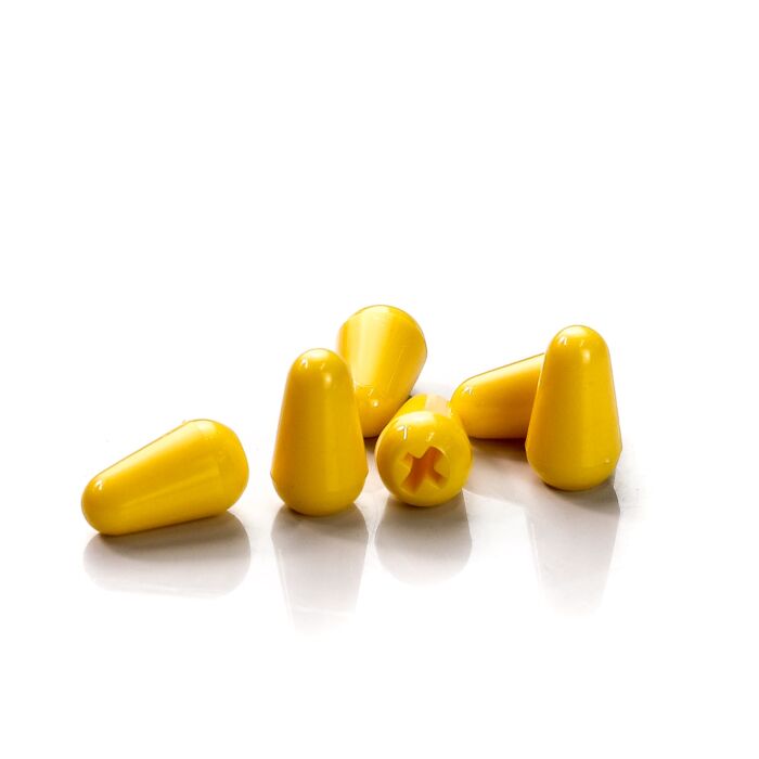 Comprar Knob Chaves Seletoras Guitarra (6 Peças) Spirit PST6-YELLOW - 1