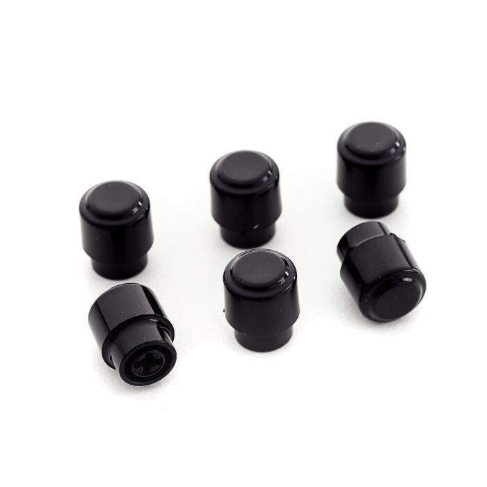 Comprar Knob Chaves Seletoras Guitarra Tele (6 Peças) Spirit PTE-BK - 1