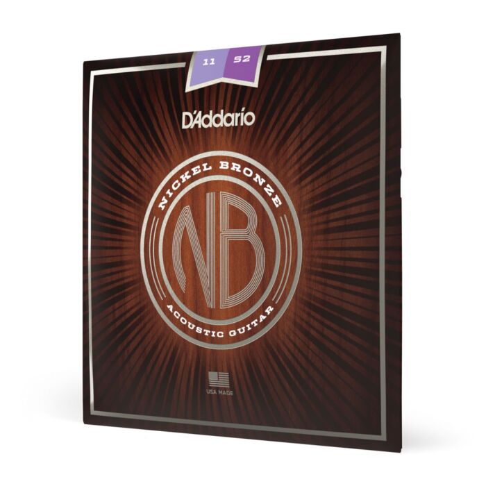 Comprar Encordoamento Violão Aço 11-52 D Addario Nickel Bronz NB1152 - 1
