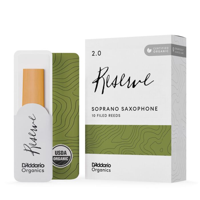 Comprar Palheta Sax Soprano (10) DAddario Organic Reserve ODIR1020 - 1