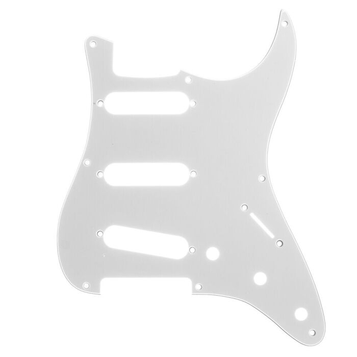 Comprar Escudo Para Guitarra Am Strat SSS Branco 3P Spirit 090-WH - 1