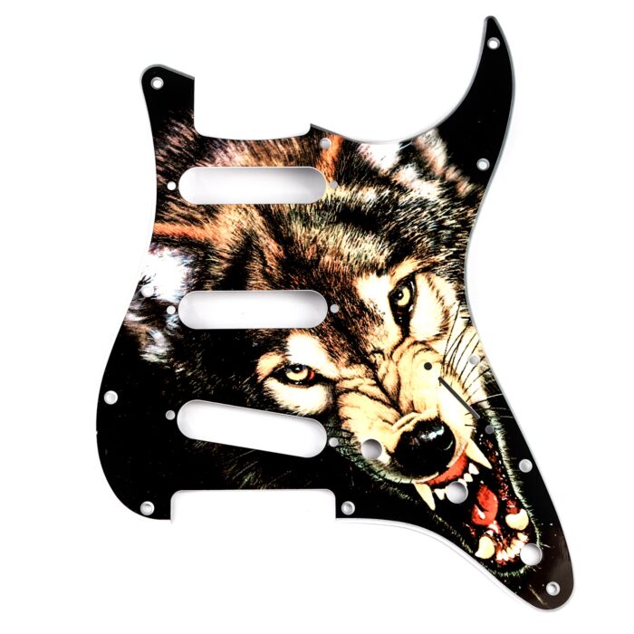 Comprar Escudo Para Guitarra Am Strat SSS Lobo Ártico Spirit 100-WF - 1