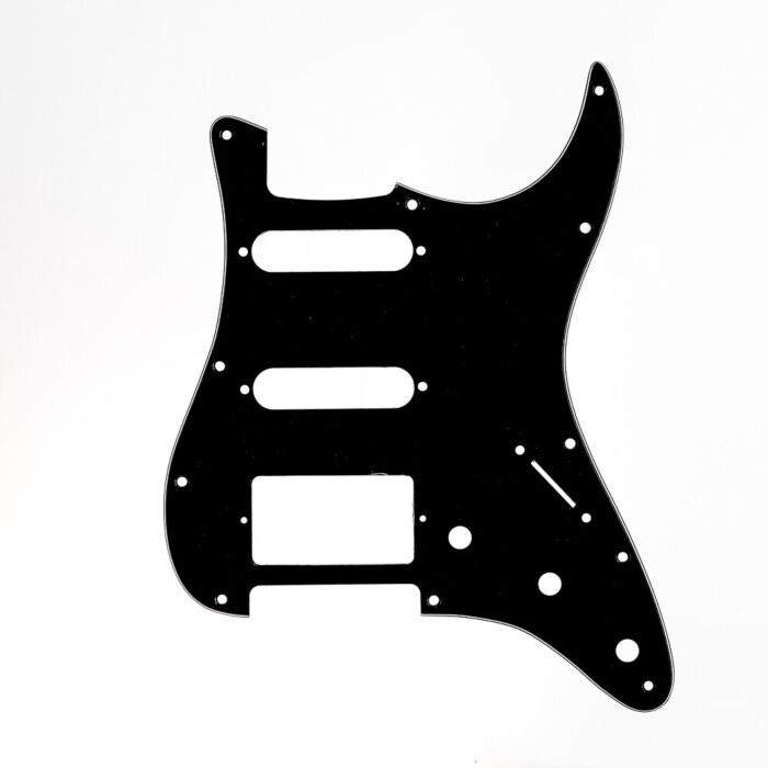 Comprar Escudo Para Guitarra Am Strat HSS Preto 3P Spirit 110-BK - 1