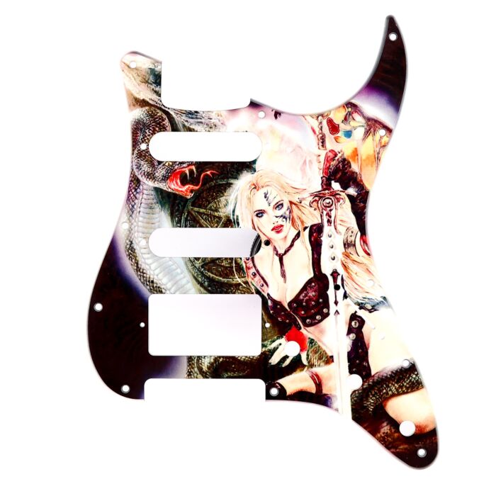 Comprar Escudo Guitarra Am Strat HSS Anaconda Girl Spirit 110-AG - 1