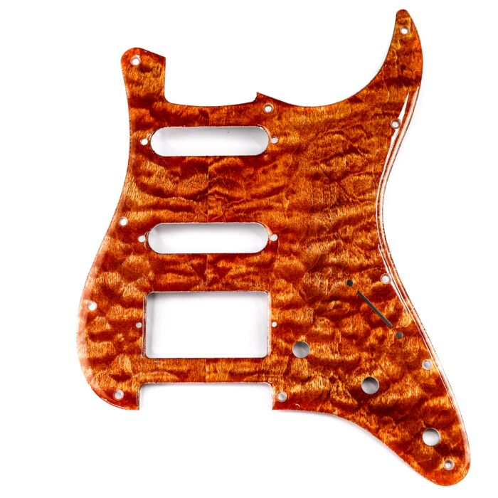 Comprar Escudo Para Guitarra Am Strat HSS Marrom Spirit 110-BQ - 1