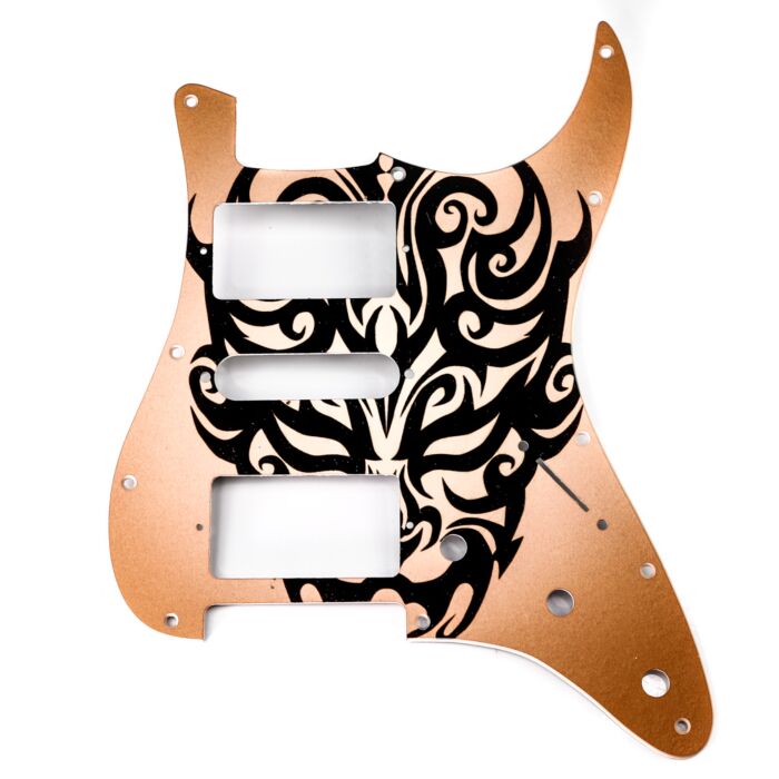 Comprar Escudo Guitarra Am Strat HSH Máscara Tribal Spirit 120-MT - 1