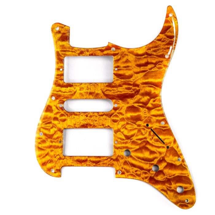 Comprar Escudo Para Guitarra Am Strat HSH Amarelo Spirit 120-YQ - 1