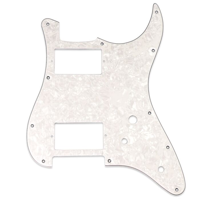 Comprar Escudo Guitarra Strat HH Branco Perolado 3P Spirit 231-WP - 1
