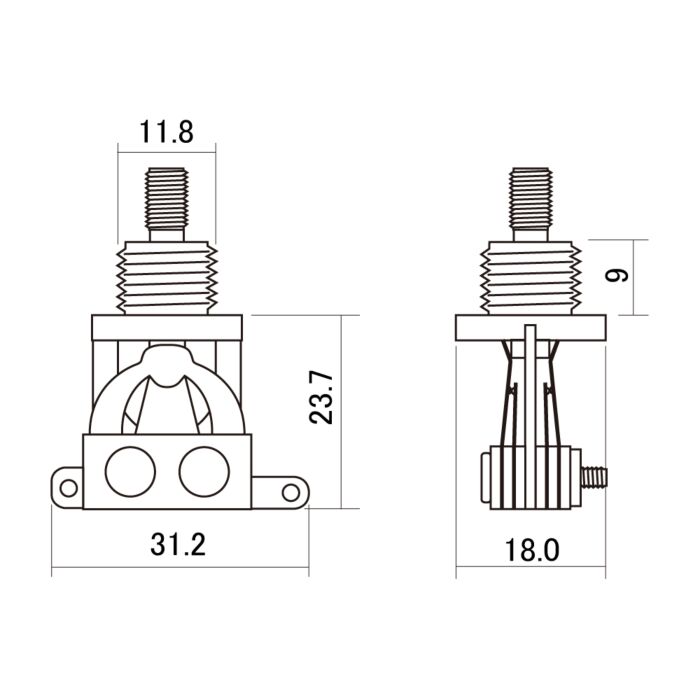 Comprar Chave Seletora 3 Posições Les Paul Cromada Hosco YM-T20R - 1