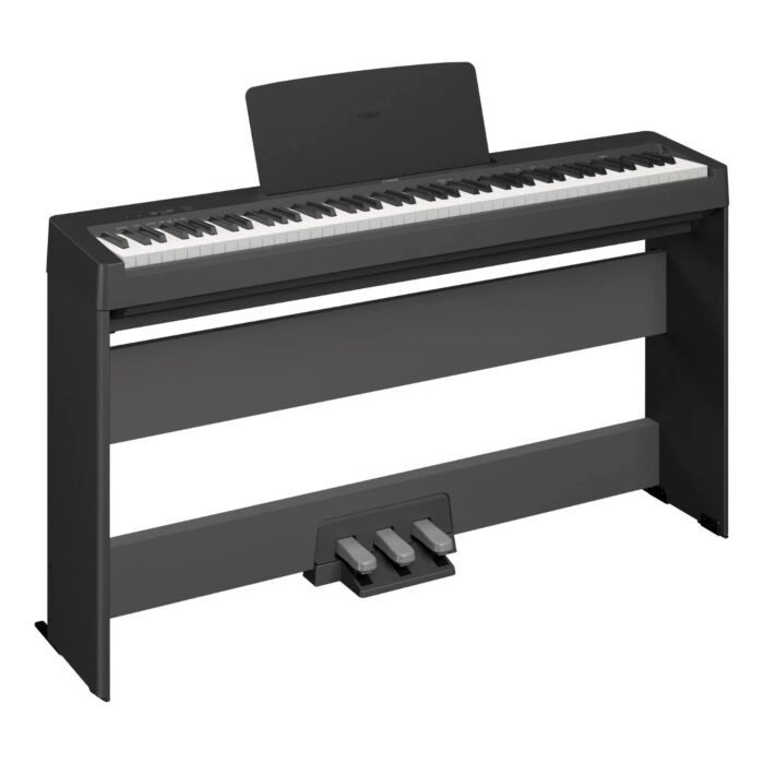 Comprar Piano Digital Yamaha P-145BT - 88 Teclas com Bluetooth | Lançamento-Instrumento + suporte L100 + pedal triplo LP5A - 1 Comprar Piano Digital Yamaha P-145BT - 88 Teclas com Bluetooth | Lançamento-Instrumento + suporte L100 + pedal triplo LP5A - 1