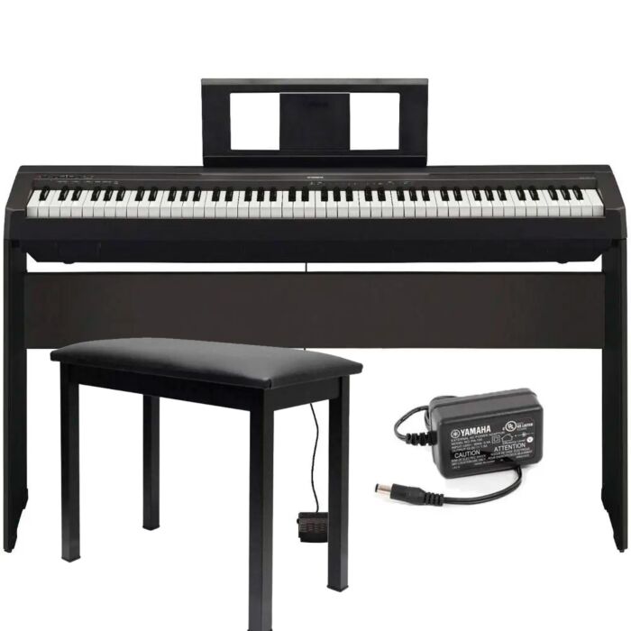 Comprar Yamaha P-45 Piano Digital-Instrumento + suporte L85 + Banqueta Saty - 1