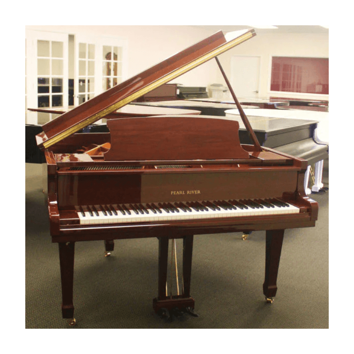 Comprar GP150 Pearl River Piano Acústico Cauda em Preto Acetinado com Banqueta | Teclacenter - 1 Comprar GP150 Pearl River Piano Acústico Cauda em Preto Acetinado com Banqueta | Teclacenter - 1