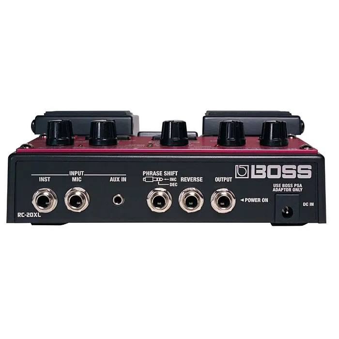 Pedal Roland Boss RC-20XL para gravação de loops e efeitos. | Tec
