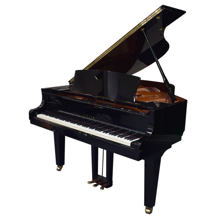 O piano de cauda Yamaha C2X PE é um instrumento de alta qualidade, projetado para músicos exigentes que buscam um som refinado e uma experiência de tocar excepcional. Com um acabamento polido elegante, este piano é uma obra de arte em si mesmo. Seu som é 