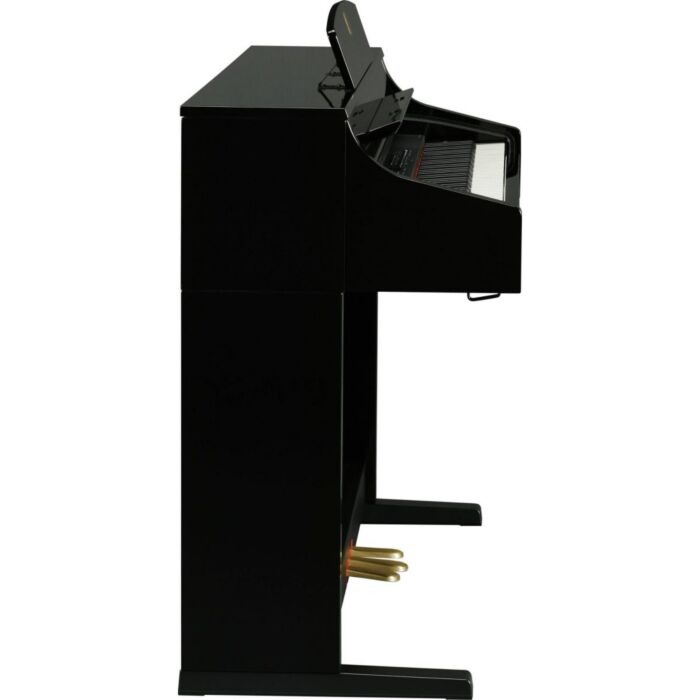 O Yamaha CLP-340PE Clavinova é um piano digital de alta qualidade, projetado para oferecer uma experiência de toque e som autêntica. Com 88 teclas de madeira com acabamento em marfim sintético, o CLP-340PE oferece uma sensação de toque natural e realista.