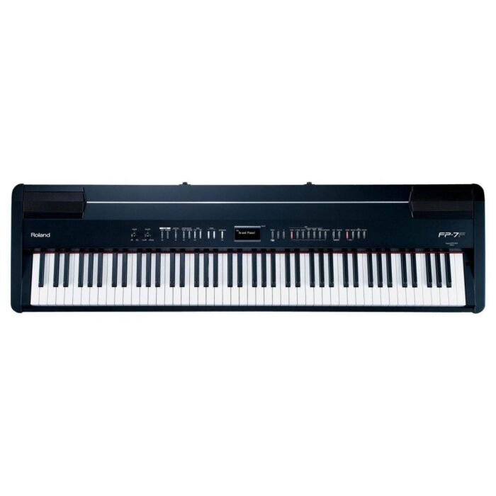 O Roland FP-7F BK Piano é um instrumento musical digital de alta qualidade, projetado para oferecer uma experiência de tocar piano autêntica e realista. Com teclas sensíveis ao toque e uma ampla variedade de sons de piano, este piano digital é perfeito pa O Roland FP-7F BK Piano é um instrumento musical digital de alta qualidade, projetado para oferecer uma experiência de tocar piano autêntica e realista. Com teclas sensíveis ao toque e uma ampla variedade de sons de piano, este piano digital é perfeito pa
