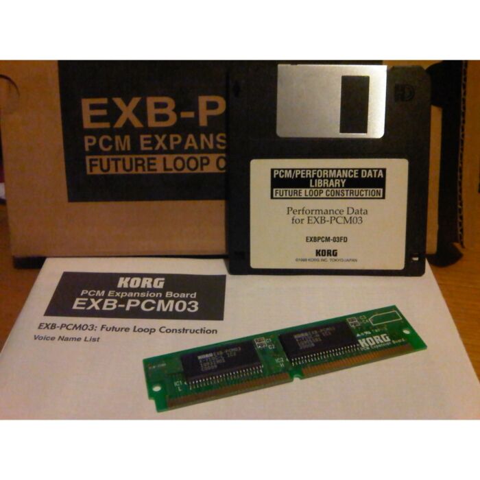 A placa de expansão Korg EXB-PCM03 Future Loop Construction é uma ferramenta essencial para produtores musicais que buscam criar batidas e loops únicos. Com mais de 1500 amostras de bateria e percussão, além de efeitos sonoros e loops de sintetizador, ess