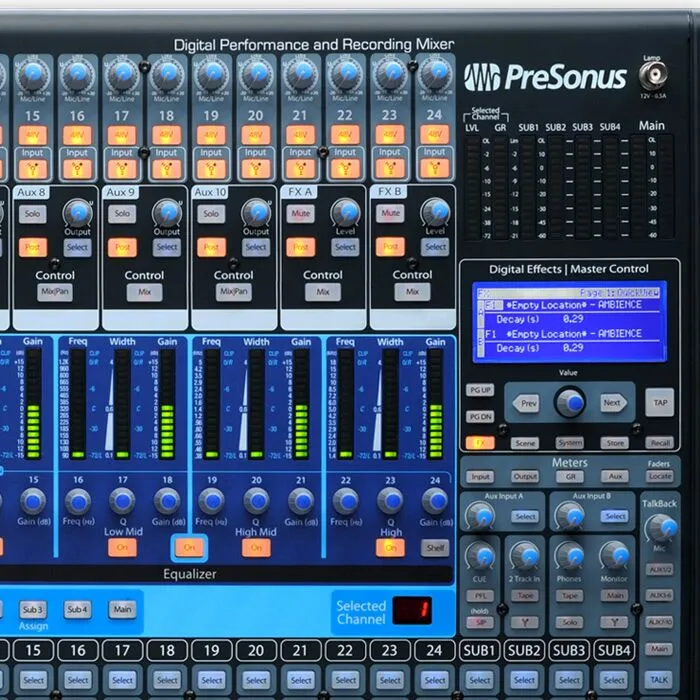 【動作OK】　PRESONUS STUDIOLIVE24.4.2 ミキサー 動作OK】 PRESONUS STUDIOLIVE24.4.2 ミキサー Yahoo