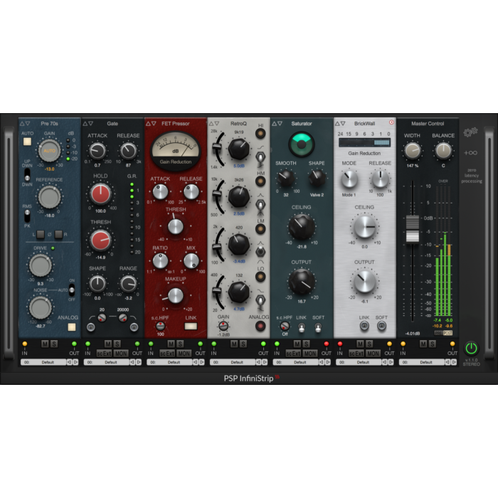 Faixa de canal infinitamente configurável - PSP InfiniStrip - PSP AUDIOWARE  | Utility-PSP InfiniStrip - PSP AUDIOWARE  | Utility ID-86245