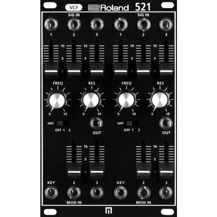 O Roland AIRA Modular System-500 - 521 Modular VCF é um lançamento da marca que oferece um teclado sintetizador de alta qualidade. Com diversas categorias associadas ao produto, como teclado e instrumentos musicais, este sistema modular é ideal para músic