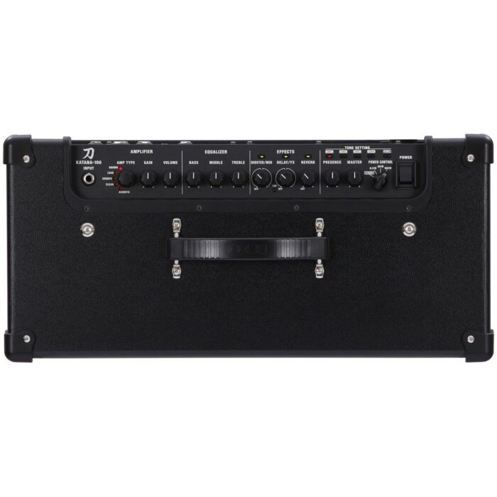 Roland boss katana-100 amplificador Amplificador combo de rock com 100-watts, nascido do DNA Waza com um alto-falante customizado de 12 polegadas - AMPLIFIER B-roland boss katana-100 amplificador ID-4264