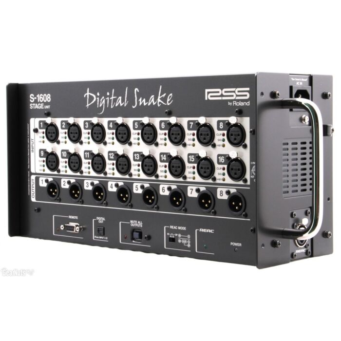 Roland church light kit Kit Mixer console digital e acessórios contendo: Mixer M300 e Sistema S1608. Gravação de todos os canais multipista via REAC Driver utilizando o software Sonar Producer-roland church light kit ID-2706