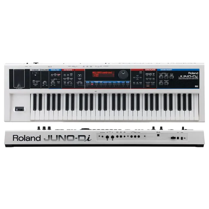 Roland JUNO-Di ホワイト roland juno-di wh sintetizador | TeclaCenter Instrumentos Musicai