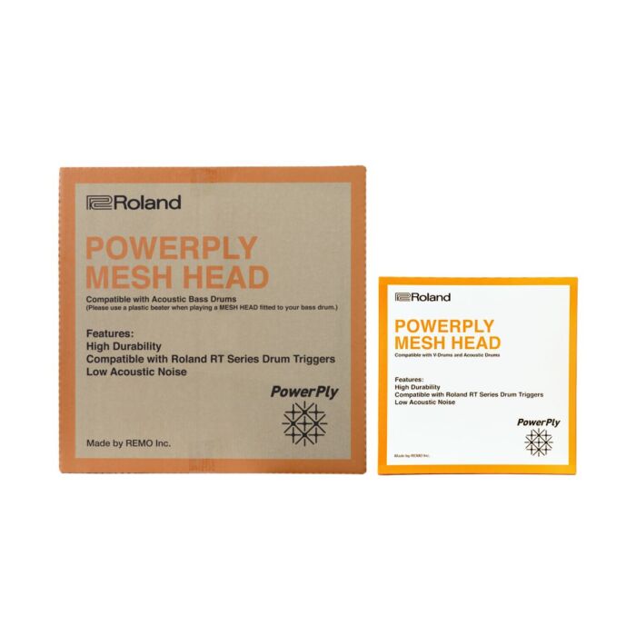 Roland mh2-8 pele mesh-head Pele Mesh-Head para tambores acu´sticos de 8 polegadas. Pratique e toque na bateria acu´stica de forma silenciosa. Compati´vel com os triggers da serie RT da Roland. Tensa~o ajusta´vel, sensac¸a~o natural de tocar e dura´vel. C