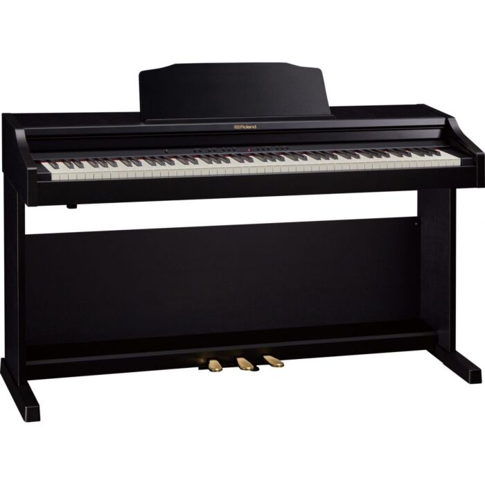 O piano digital Roland RP501R CB é uma excelente escolha para pianistas iniciantes e experientes. Com um teclado de ação de martelo progressivo e som de piano autêntico, este instrumento oferece uma experiência de tocar piano realista. Além disso, possui 