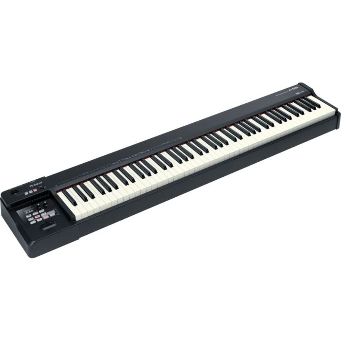 Roland a-88 controlador Controlador MIDI/USB, compatível com iPad, Mac e PC, 88 teclas pesadas, alimentação USB, D-Beam, pacote de software Cakewalk Sonar LE-roland a-88 controlador ID-1767