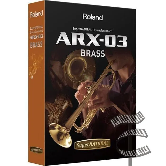 鍵盤楽器 Roland ARX-03 BRASS SuperNATURAL roland arx-03 brass supernatural expansão | TeclaCenter Instrumen