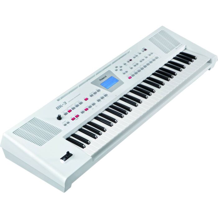 Roland bk-3 wh arranjador Poderoso arranjador compatível com todos os ritmos dos consagrados teclados da ROLAND como o G70, G800, E-86, E96, E-80, VA76.-roland bk-3 wh arranjador ID-1999