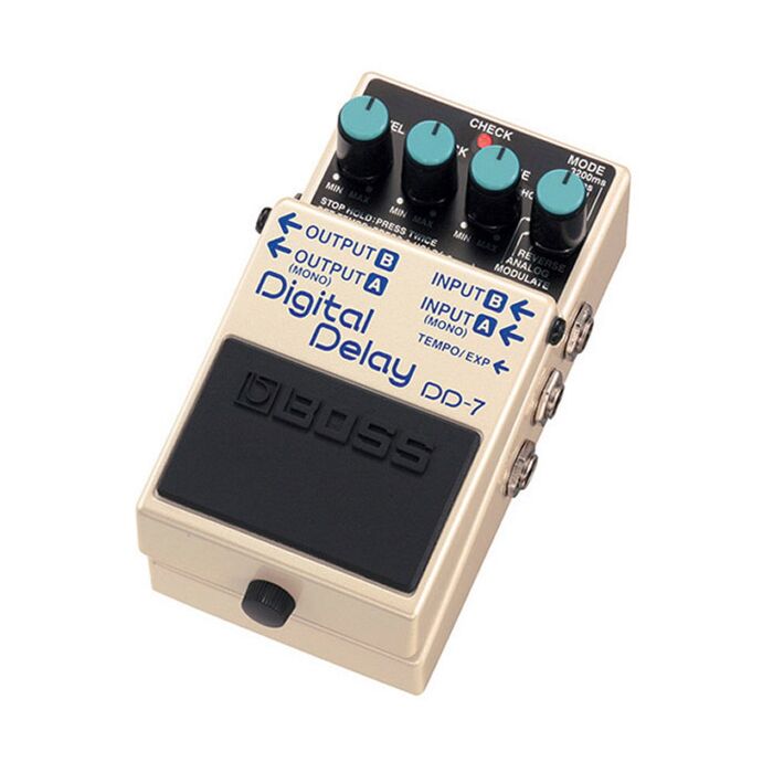DD-7 Digital Delay Um novo marco em pedais de delay Mesmo com os delays mais vendidos na história de pedais compactos, a BOSS continua a inovar. O DD-7 utiliza as melhores funções dos seus antecessores e expande seu potencial criativo com modos Modulation DD-7 Digital Delay Um novo marco em pedais de delay Mesmo com os delays mais vendidos na história de pedais compactos, a BOSS continua a inovar. O DD-7 utiliza as melhores funções dos seus antecessores e expande seu potencial criativo com modos Modulation