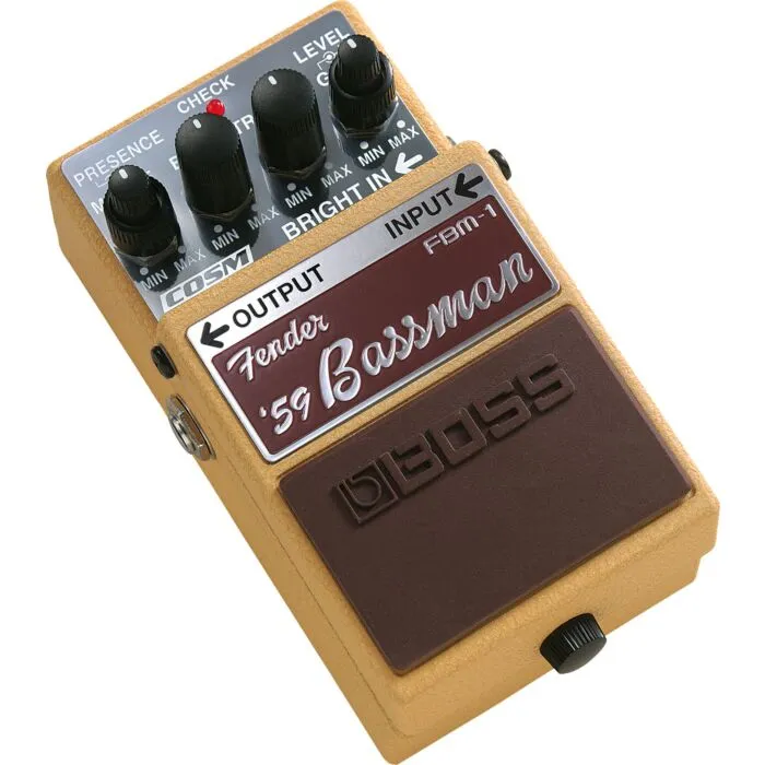 roland boss fbm-1 fender bassman pedal - marrom | TeclaCenter Ins