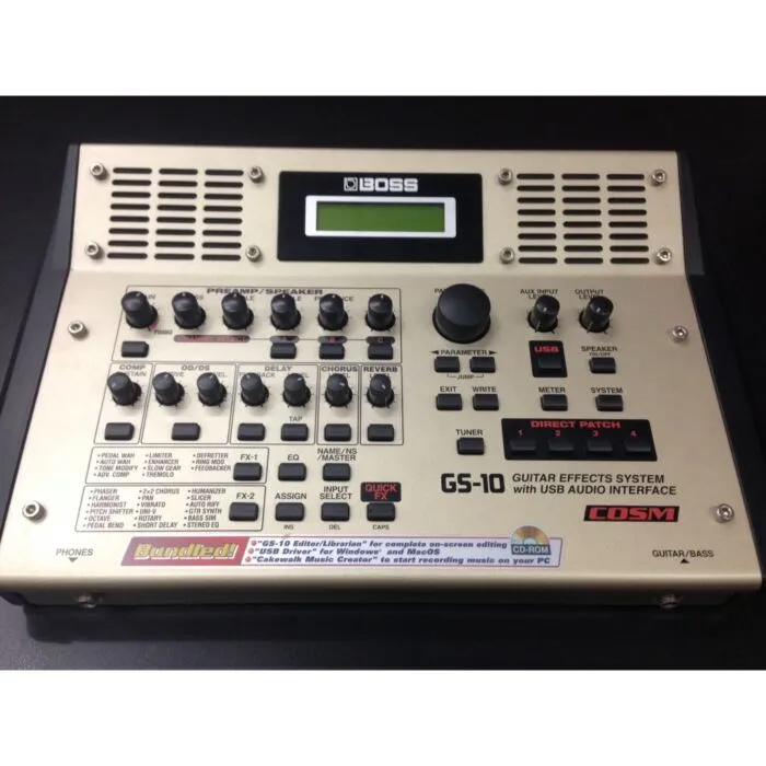 roland boss gs-10 processador | TeclaCenter Instrumentos Musicais