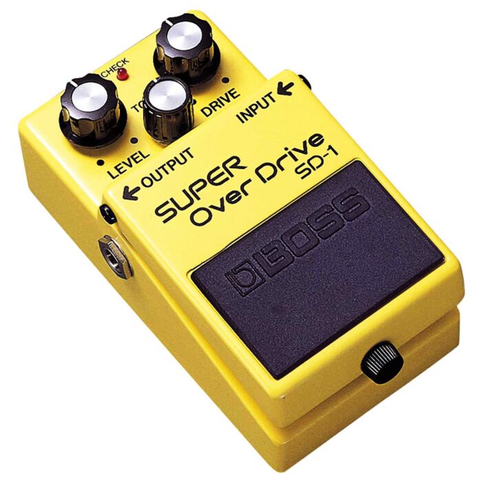 SD-1 Super Overdrive Quente - Como um Drive de Amplificador Valvulado O SD-1 produz as distorções leves de um amplificador valvulado, mantendo as nuances da pegada de cada guitarrista e agindo de acordo com a dinâmica da palhetada. Os circuitos assimétric