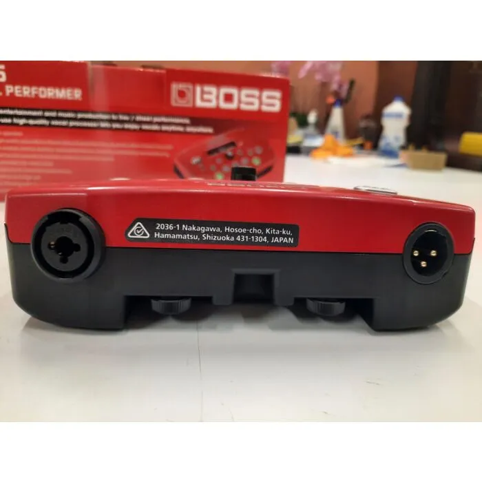 Roland BOSS VE-5-RD Processador Vocal Portátil Vermelho