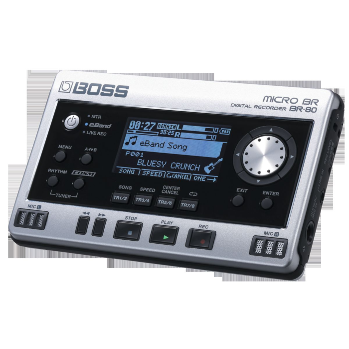 Roland br-80 gravador Estúdio virtual ultra-portátil. 8 canais de gravação, efeitos e bases para estudar.-roland br-80 gravador ID-1352