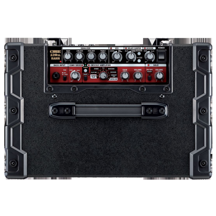 Roland cb-120xl amplificador - usado Amplificador 120 W para baixo com 8 simulações de amplificadores, efeitos, afinador e looper de 80 seg.-roland cb-120xl amplificador - usado ID-1353