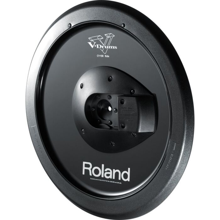 Roland cy-15r-mg v-cymbal pad Prato de condução 15”. Compatível com todos os kits TDs e percussões V-Drums-roland cy-15r-mg v-cymbal pad ID-1456