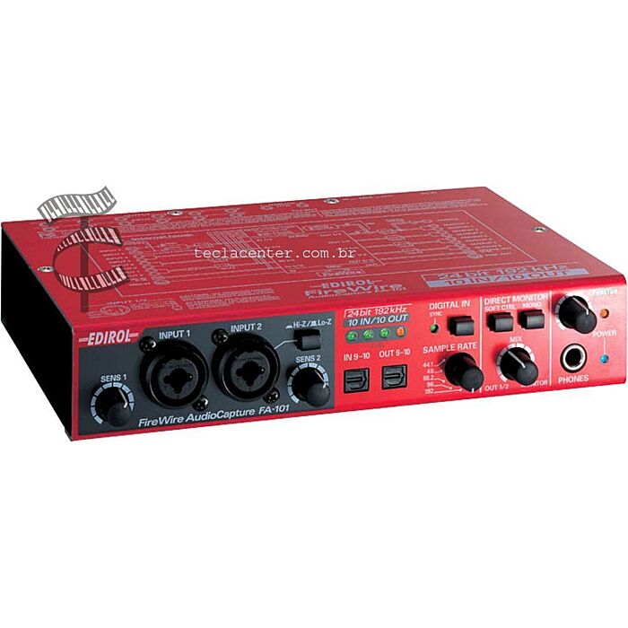 Roland edirol fa-101 interface Interface de áudio Usb/Fireware - Mac-roland edirol fa-101 interface ID-1556 Roland edirol fa-101 interface Interface de áudio Usb/Fireware - Mac-roland edirol fa-101 interface ID-1556