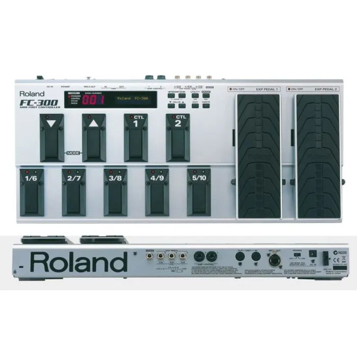 roland fc-300 pedaleira midi | TeclaCenter Instrumentos Musicais