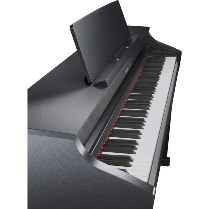 Roland hp505-sb piano Acompanha banqueta.Som SuperNATURAL Piano com 30W X 2 + 5W X 2, teclado PHA III-roland hp505-sb piano ID-1139