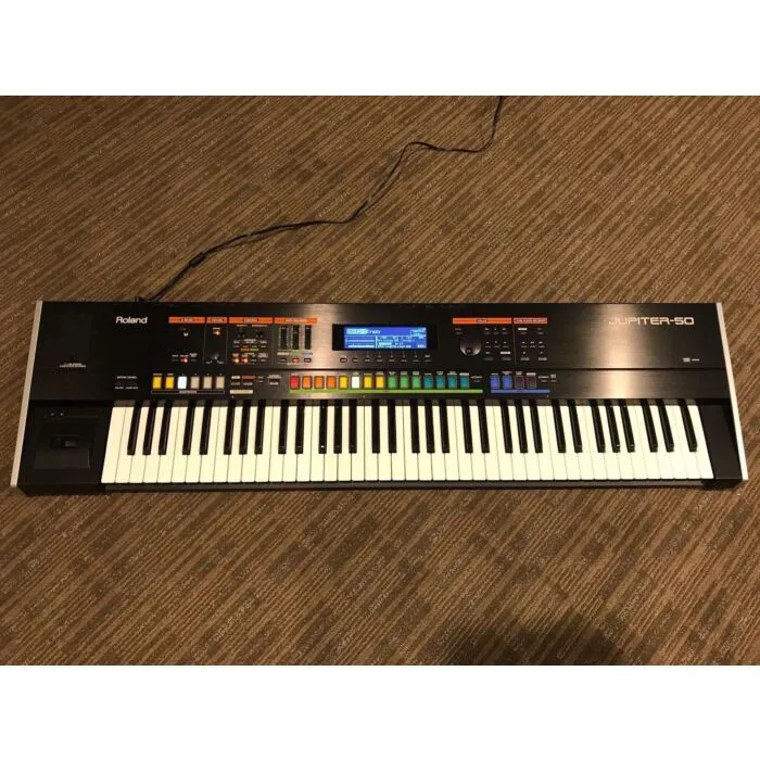 roland jupiter-50 sintetizador | TeclaCenter Instrumentos Musicai
