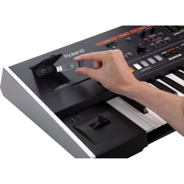 Roland jupiter-50 sintetizador Synth pró, tecnologia SuperNATURAL, 76 teclas, 11kg, porta USB funciona como interface áudio/MIDI-roland jupiter-50 sintetizador ID-1340