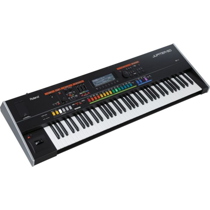 Roland jupiter-50 sintetizador - usado Synth pró, tecnologia SuperNATURAL, 76 teclas, 11kg, porta USB funciona como interface áudio/MIDI-roland jupiter-50 sintetizador - usado ID-1829