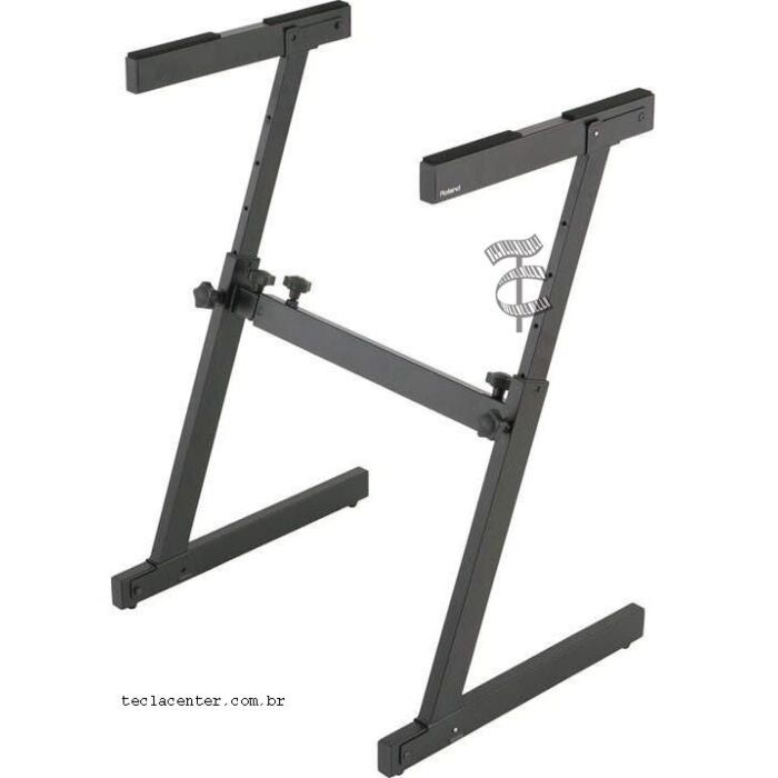 Roland KS-18Z Keyboard Stand Suporte s&oacutelido e elegante  Estilo e estabilidade... O novo Suporte para Teclado KS-18Z da Roland é atraente, fácil de transportar e robusto o suficiente para suportar com estabilidade até os teclados mais pesados, como o